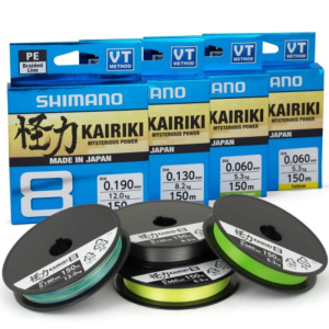 Fio Shimano Kairiki 8 300m - Mantis Green